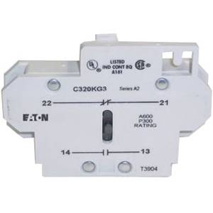 CUTLER & HAMMER C320KG3 AUXILIARY SWITCHES