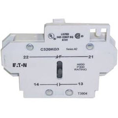 CUTLER & HAMMER C320KG3 AUXILIARY SWITCHES