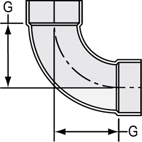 ABS 300 PIPE FITTINGS