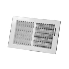 CONTINENTAL INDUSTRIES Continental Industries 22W1004 Sidewall/Ceiling Register 10 x 4 1/2 Spaced Fins 2-Way Diffusion