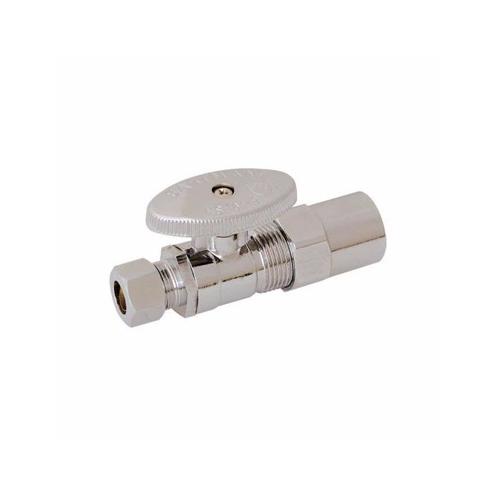 EZ-FLO EZ-FLO 10730LF Eastman 1/2 CPVC X 3/8 Comp Straight Stop Valve
