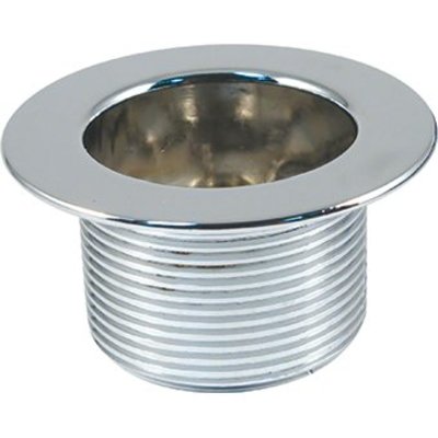 EZ-FLO EZ-FLO EZ-35256 3/8 Inch Tapped Bathtub Strainer Body, 1-1/2 Inch x 11-1/2 Coarse Thread, Chrome Plated