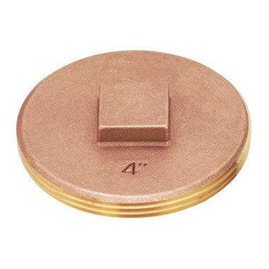 MATCO-NORCA Matco-Norca CP-150 Cleanout Plug Raised Head 1-1/2 inch Brass