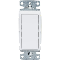 BRYANT BRYANT RSD315W Decorator Quiet Rocker Switch 15A 120/277 VAC REPLACEMENT MPN