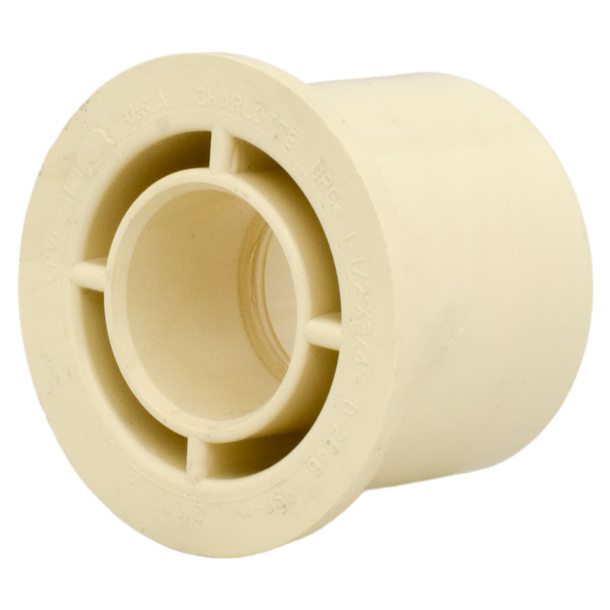 CHARLOTTE PIPE Charlotte Pipe CTS021072000 1-1/2 x 3/4 - CPVC Bushing - Slip x Slip