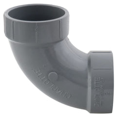 CHARLOTTE PIPE Charlotte Pipe AW003000020C 2 90 Deg Elbow Hub x Hub CPVC Chemical Drainage Fitting