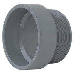 CHARLOTTE PIPE Charlotte Pipe AW001090020C Plastic Adaptor, 2 Inch x 2 Inch, Male NPT Thread x Hub, Schedule 40