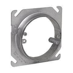 EATON Eaton AMR0 Eaton Crouse-Hinds Series Adjustable Mud Ring Steel 3/4 to 1-1/2 Round Adjustable