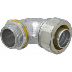 EATON Crouse-Hinds LTB7590 3/4 Malleable Iron Insulated 90 Degrees Liquidtight Conduit Connector