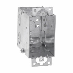 EATON Crouse-Hinds TP238 3 x 2 x 3-1/2 Inch Steel Gangable Switch Box