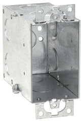 EATON Crouse-Hinds TP252 3 x 2 x 3-1/2 Steel Gangable Switch Box