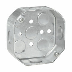 EATON Crouse-Hinds TP274 4 x 1-1/2 Steel Octagon Outlet Box