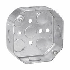 EATON Crouse-Hinds TP274 4 x 1-1/2 Steel Octagon Outlet Box