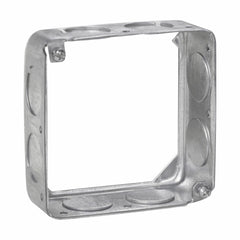 EATON Crouse-Hinds TP426 Steel Square Extension Ring 4 In Width 1-1/2 In Depth 21.0 Cubic Inch Capacity