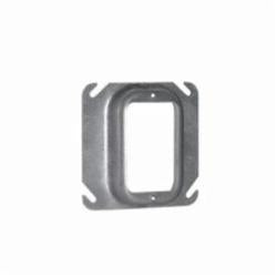 EATON Crouse-Hinds TP490 1-1/4 Raised Steel 1-Device Square Outlet Box Mud Ring