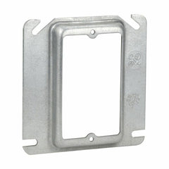 EATON Crouse-Hinds TP489 Square Mud Ring 1-Device 5/8 Raised 4 In