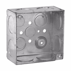 EATON Crouse-Hinds TP436 Square Outlet Box 4 Square 2-1/8 Deep