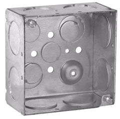 EATON Crouse-Hinds TP436 Square Outlet Box 4 Square 2-1/8 Deep