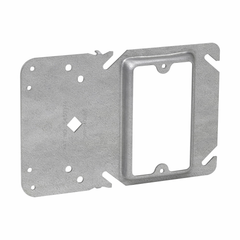 EATON Crouse-Hinds TP31000 5/8 Inch Raised Steel 1-Gang Square Box Cover