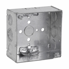 EATON Crouse-Hinds TP450 Square Outlet Box 30.3 Cubic Inches