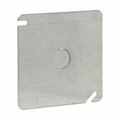 EATON Crouse-Hinds TP478 4 Steel Flat Square Box Cover