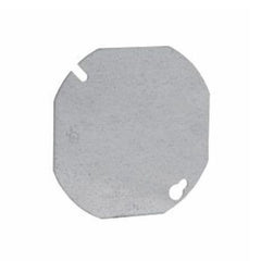 EATON Crouse-Hinds TP322 4 Steel Flat Blank Octagon Box Cover