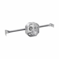 EATON Crouse-Hinds TP377 Octagon Box and Adjustable Bar Set 4 In Width 1-1/2 In Depth