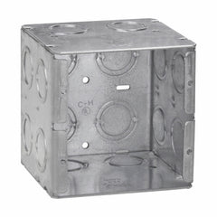EATON Crouse-Hinds TP691 Crouse-Hinds 3-3/4 x 3-1/2 x 3-3/4 Steel 2-Gang Masonry Box
