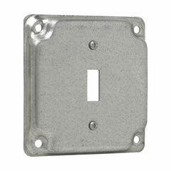 EATON Crouse-Hinds TP512 Crouse-Hinds series Square Surface Cover 4 Raised Surface Steel
