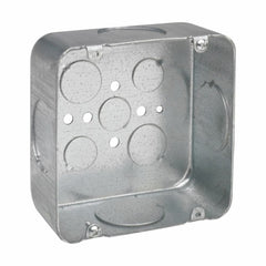 EATON Crouse-Hinds TP562 Square Drawn Outlet Box 42 Cubic Inch Capacity