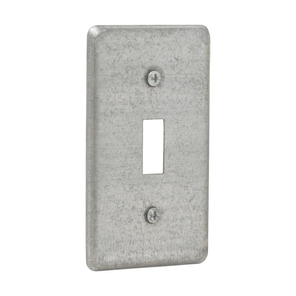 EATON B-Line TP618 Crouse-Hinds Steel 1-Toggle Switch Utility Box Cover