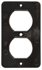LEGRAND Legrand 3051BK Pass & Seymour Duplex Cover Plate Black