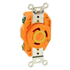 LEVITON Leviton 2610-IG Mounting Locking Receptacle 30 Amp 125 Volt Isolated Ground