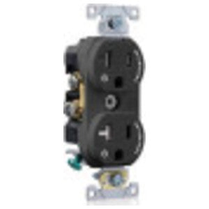 LEVITON Leviton TBR20-S2E Tamper Resistant Duplex Receptacle 20A-125V