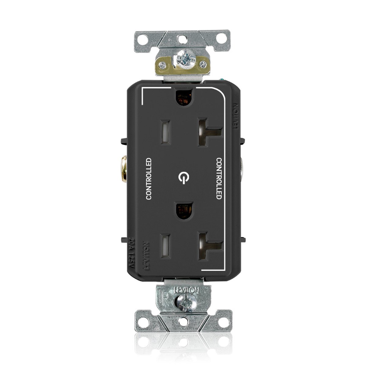 LEVITON Leviton TDR20-S2E Tamper Resistant Duplex Receptacle 20A-125V NEMA 5-20R