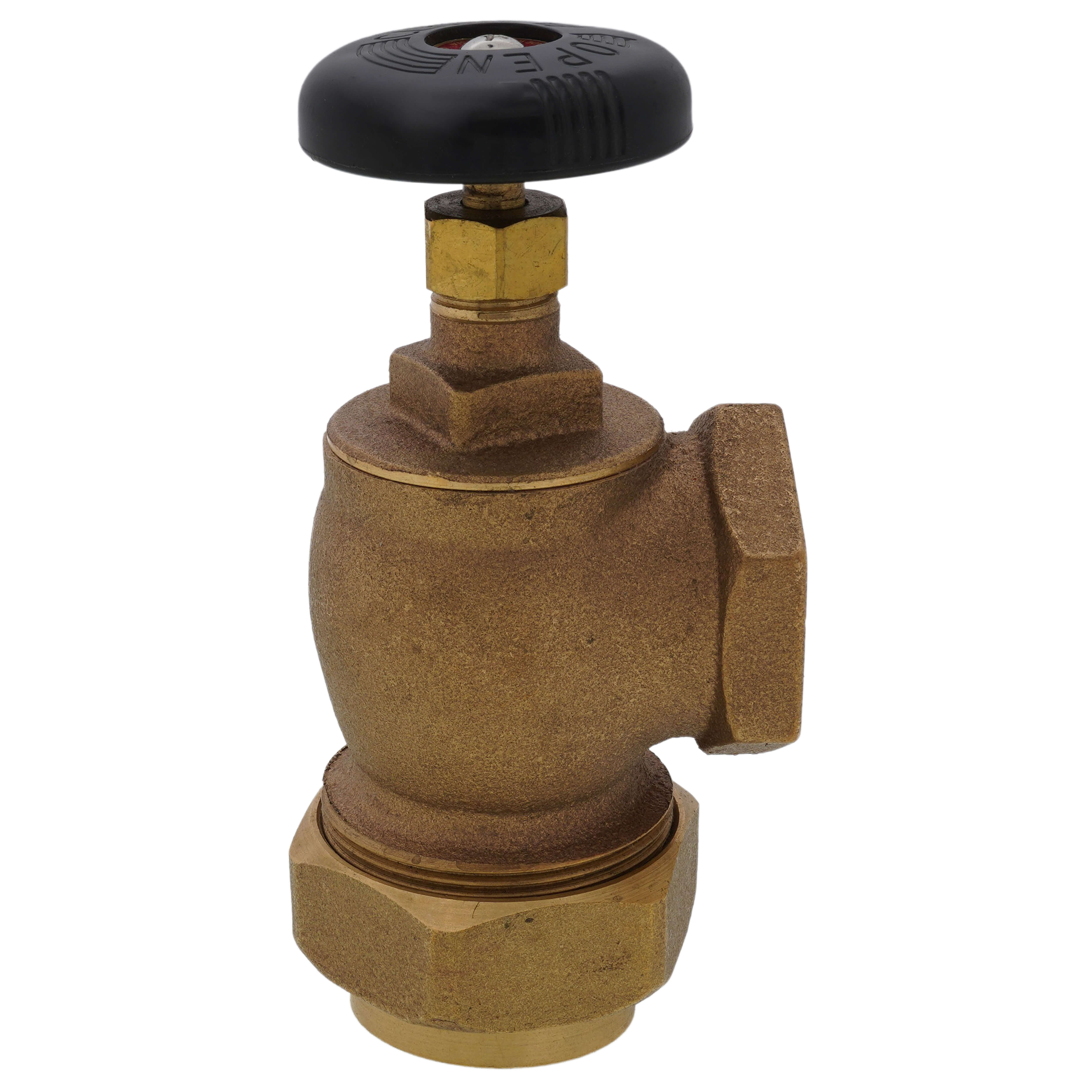 MATCO-NORCA Matco-Norca BCV-1250 1-1/4 Female Union x FIP Steam Angle Convector Valve