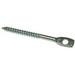 METALLICS Metallics JALS14 Zinc Chromate Steel Flat Head Acoustical Lag Screw 1/4-Inch x 3-Inch