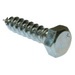 METALLICS Metallics JBLS37 Zinc Chromate Steel Hex Head Full Threaded Lag Bolt 1/4-Inch x 1-Inch