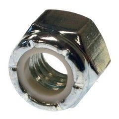 METALLICS Metallics JNYN163 Nylon Insert Locknut, 1/4-20, Steel, Zinc Chromate, Right Thread