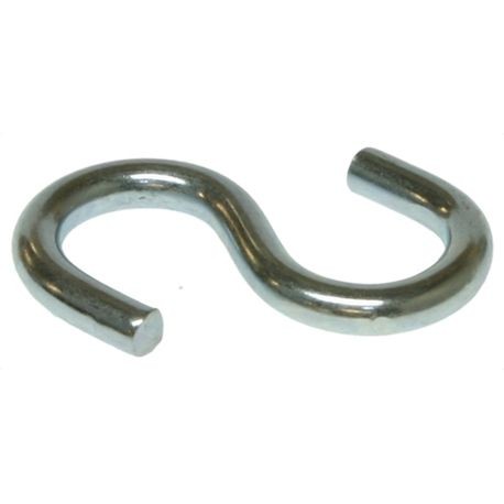 METALLICS Metallics JSHK1 Metallics JSHK1 S-Hook Galvanized Steel 0.105-Inch x 1-1/4-Inch