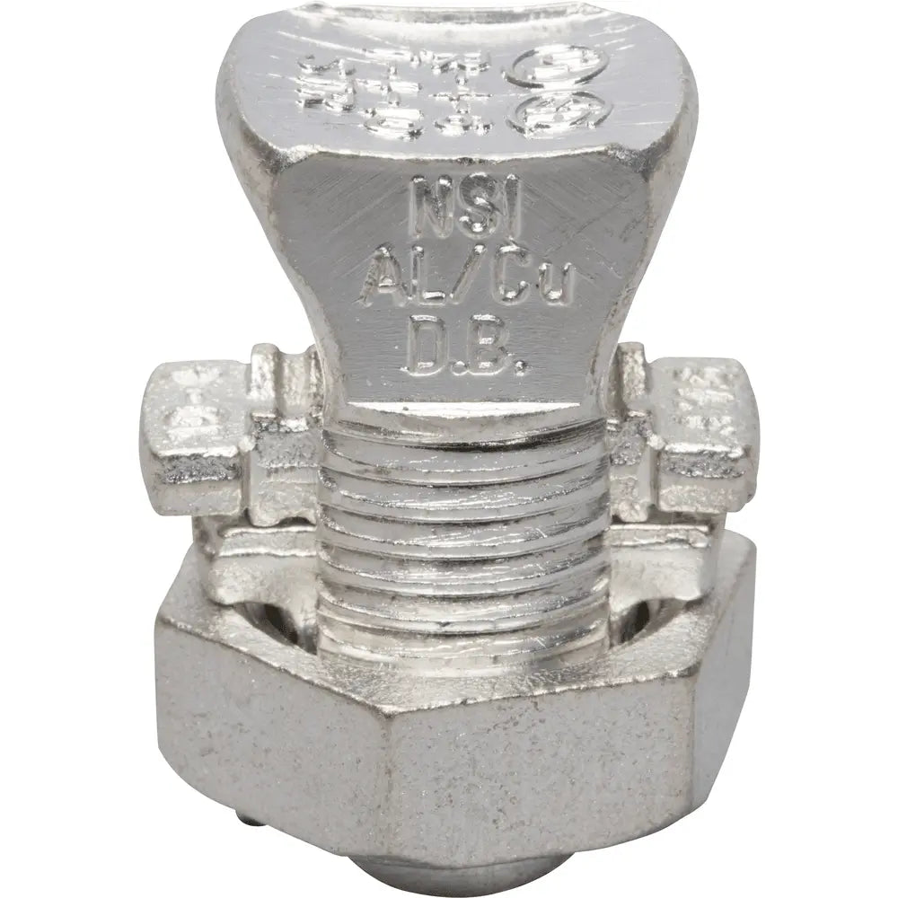 NSI NSI N-4SP Copper Split Bolt, 4 AWG, Tin Plated
