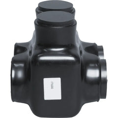 NSI NSI IT-600 2-Port Black Multi-Tap Pre-Insulated Connector, 6 AWG to 600 MCM