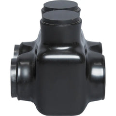 NSI NSI IT-600 2-Port Black Multi-Tap Pre-Insulated Connector, 6 AWG to 600 MCM