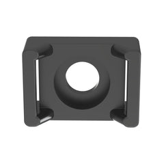 PANDUIT Panduit TM3S10-C0 Weather-Resistant Cable Tie Mount, 2-Way, Threaded Mount, 0.3 in W Tie