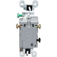 LEGRAND Pass & Seymour 663LAG 3-Pole Self-Grounding Toggle Switch 120 VAC 15 Amp Light Almond