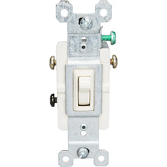LEGRAND Pass & Seymour 663LAG 3-Pole Self-Grounding Toggle Switch 120 VAC 15 Amp Light Almond