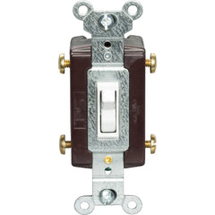 LEGRAND Pass & Seymour 664WG 4-Pole Toggle Switch 120 VAC 15 Amp