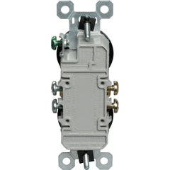 LEGRAND Pass & Seymour 3232BK Trademaster Duplex Receptacle 15A 125VAC