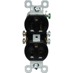 LEGRAND Pass & Seymour 3232BK Trademaster Duplex Receptacle 15A 125VAC