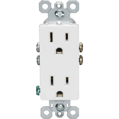 LEGRAND Pass & Seymour 885W Duplex Type Thermoplastic Material 15 Amp NEMA 5-15R